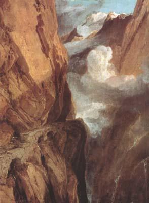 Joseph Mallord William Turner The Saint Gotthard Pass (mk10) oil painting image